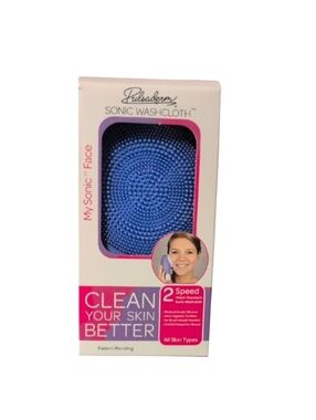 Sonic Washcloth - Blue